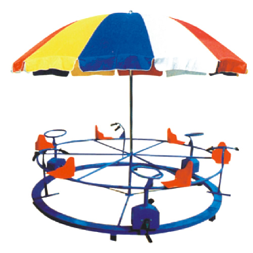 彩傘六座健身轉(zhuǎn)車 JS3003